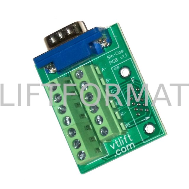 Плата энкодера HD5L-PG-IO PCB v0.1. HpMont